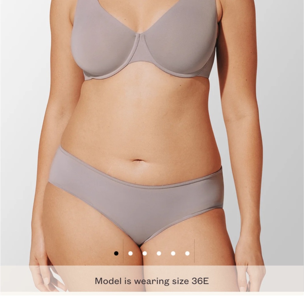 ThirdLove Second skin full coverage underwire bra 40D lavender